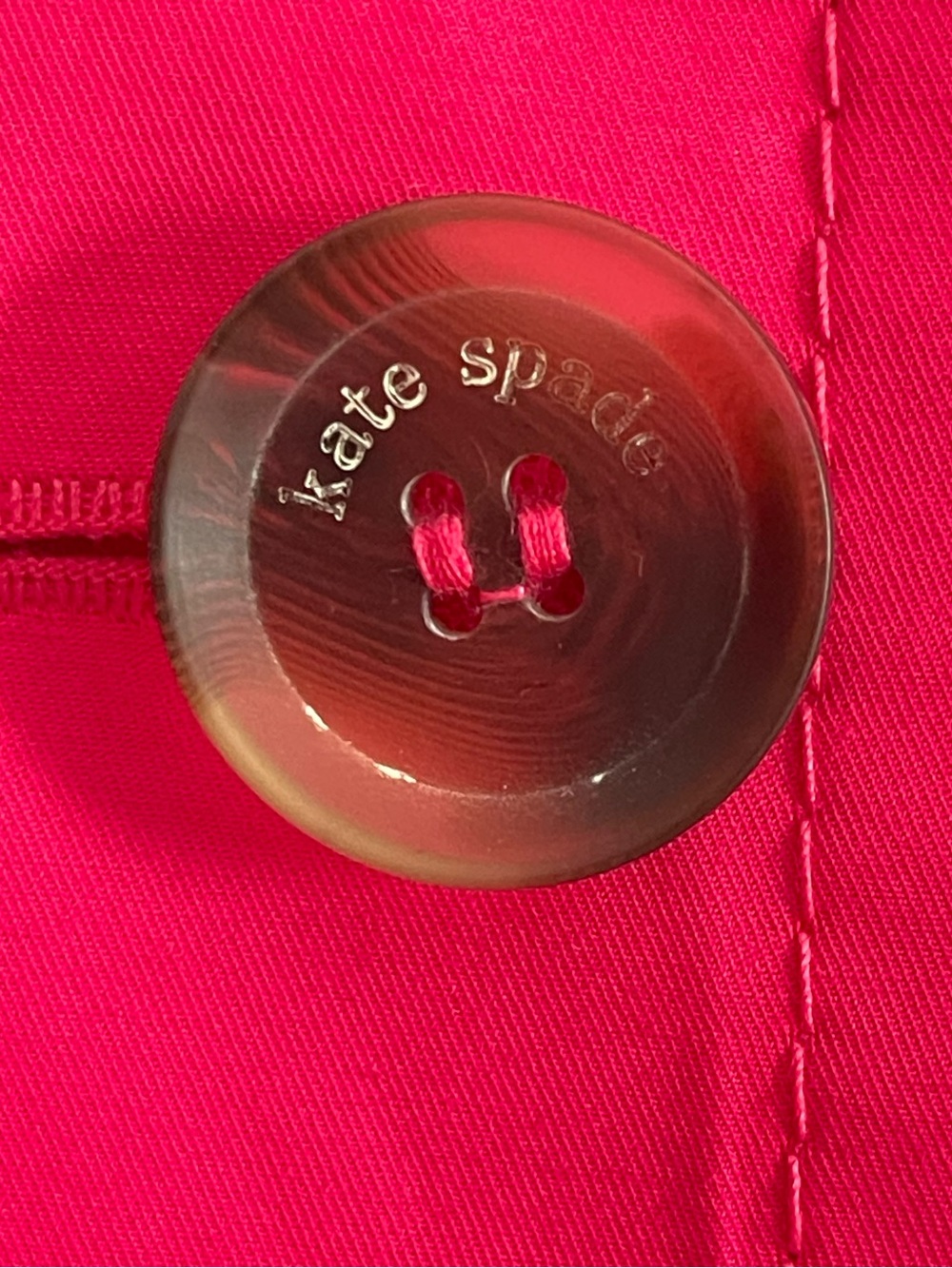 Kate Spade Fuchsia Belted
Trench Coat - Picture 16 of 16